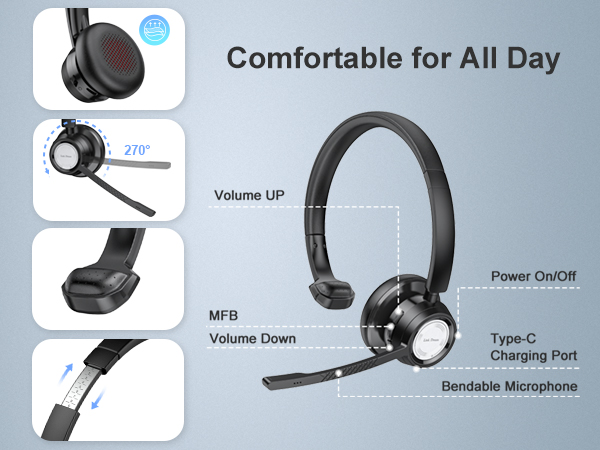 wireless headset for computer