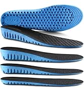 Ailaka Height Increase Insoles for Men Women, Honeycomb Shock Absorbing Cushion Shoe Height Insol...