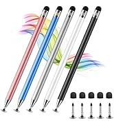 2-in-1 Stylus Pen for Touchscreen, High Precision &amp; Sensitivity Stylus Pen for iPad/iPhone/Androi...
