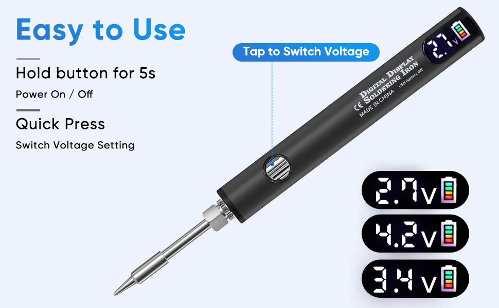 Cordless Soldering Iron Kit