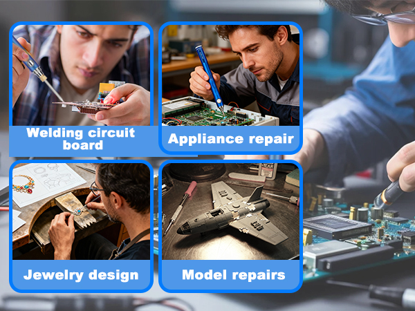 cordless soldering iron kit portable