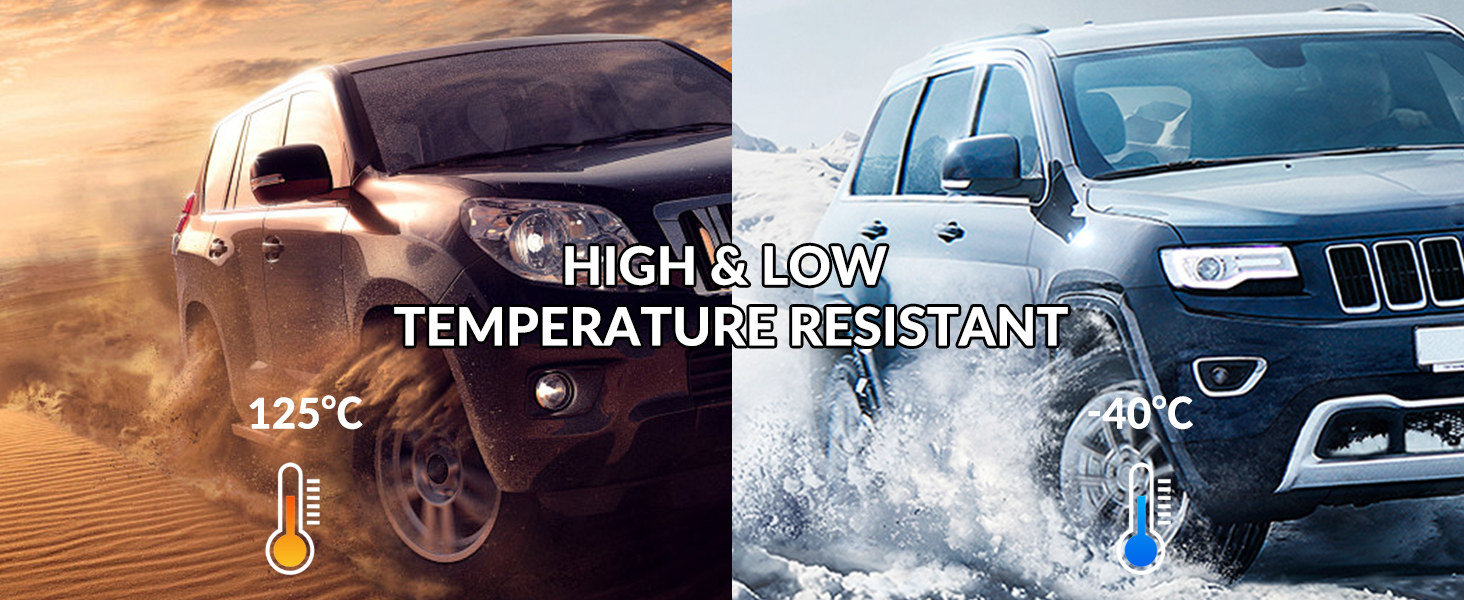 HIGH AND LOW TEMPERATURES