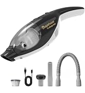Shop-Vac DolphPower Handheld Vacuum, 4500 Pa Cordless Mini Vacuum, Black | Cute Dolphin-Shaped Va...