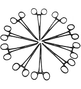 10 Assorted Kelly Locking HEMOSTAT Forceps 5.5" Ideal for All Types of Hobby and First AID KIT by...