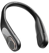 SWEETFULL Portable Neck Fan 360° Cooling Bladeless Personal Fan | No Hair Twisting - 4000mAh USB ...