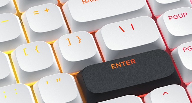 Low Profile Keycap, Shine Through Keycaps, Custom Keyboard Keycaps 75 Percent