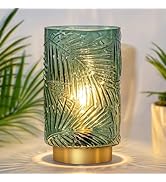 Battery Operated Table Lamp, Cordless Lamps for Home Décor, Nightlight with LED Bulb with Timer f...