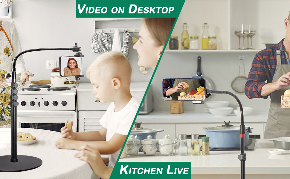 desktop phone tripod