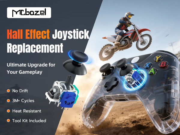 Hall Effect Joystick Replacement