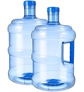balacoo 2Pcs 3 gallon water jug computer portable water canteen drink storage carrier kettle pure...
