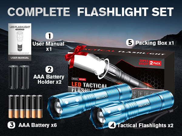 hiking flashlight, small powerful flashlight