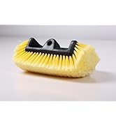 NAVAPAL 10" Car Wash Brush with Soft Detailing Bristle, Flow-Thru Dip Brush for Car Boat RV Campe...