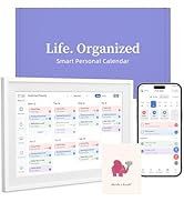 10.1’’ Smart Digital Calendar - Interactive Touch Screen, HD Display, Wall Mountable Family Organ...