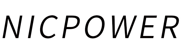 the word power in black and white