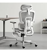 Hbada Ergonomic Office Chair with 3D Adjustable Armrests, Adjustable Lumbar Support High Back for...