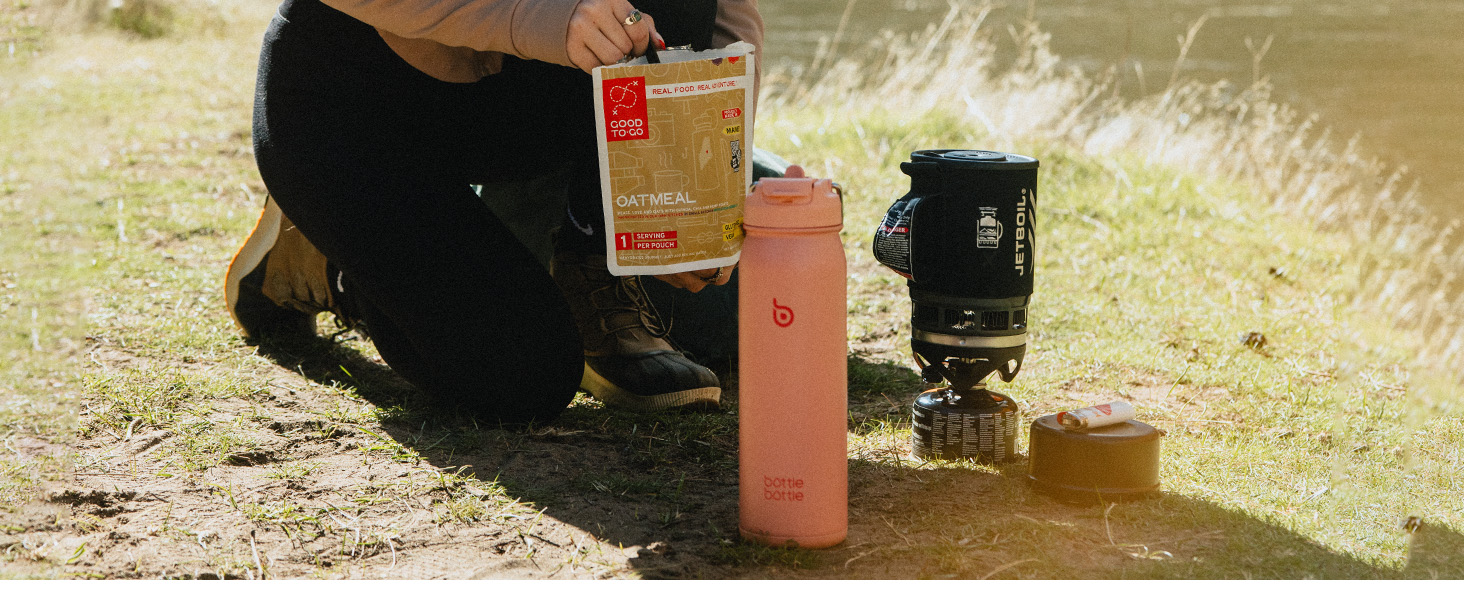 water bottle for camping