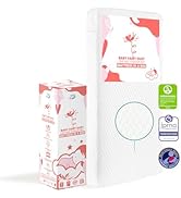 Dream On Me Baby Fairy 5” Foam Crib &amp; Toddler Bed Mattress in a Box, White I Greenguard Gold Cert...