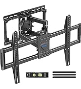 MOUNTUP Full Motion TV Wall Mount for Most 37-82'' TV, Premium Ball Bearings Design for Ultra-Sli...