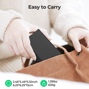 30W PD Portable Charger with 12V/10A Cigarette Lighter Socket