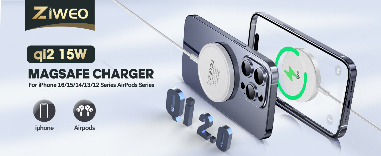 Qi2 Magnetic Wireless Charger