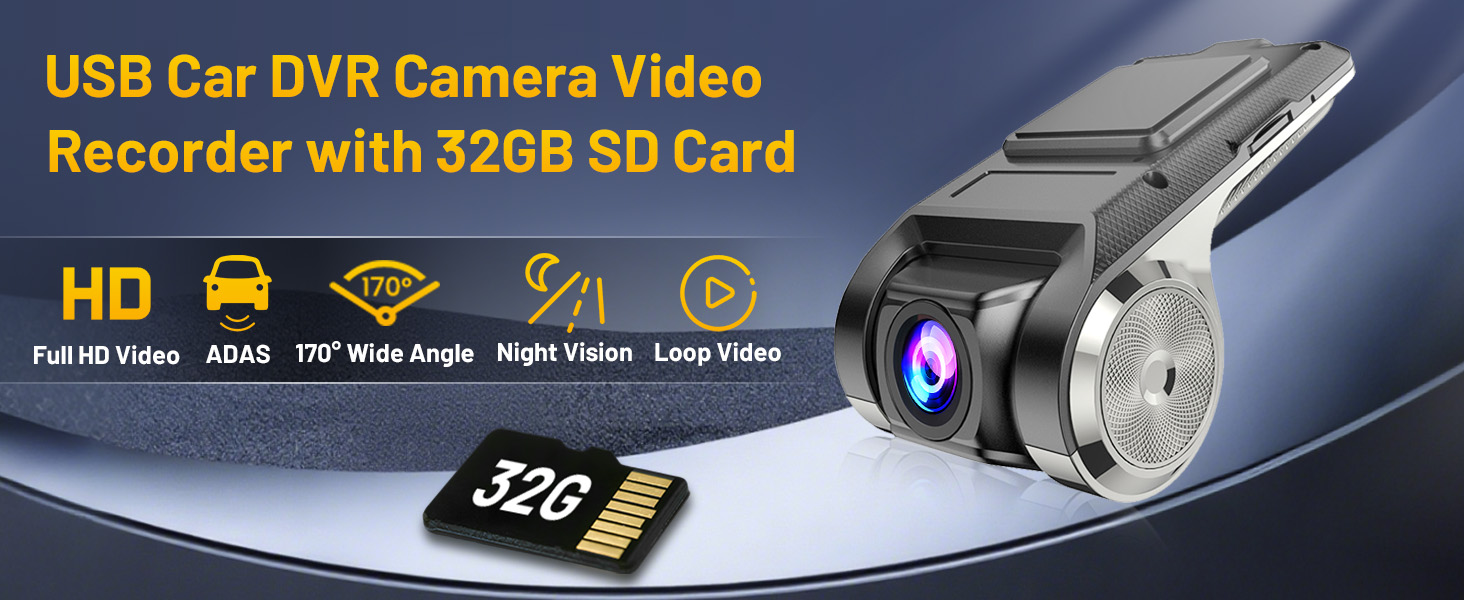 usb car dash cam