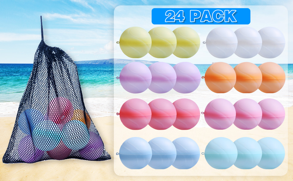 24 pack water balloons