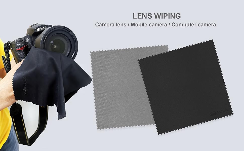 Microfiber clean can use cleaning camera lens