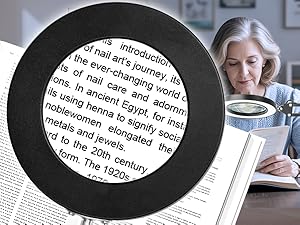 10x magnification magnifying light magnifying lamp with light desk magnifying glass with light
