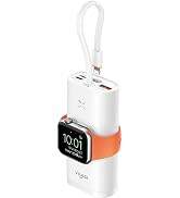 VIYISI Portable Charger for Apple Watch &amp; iPhone, 10000mAh Power Bank 20W PD Fast Charging Batter...