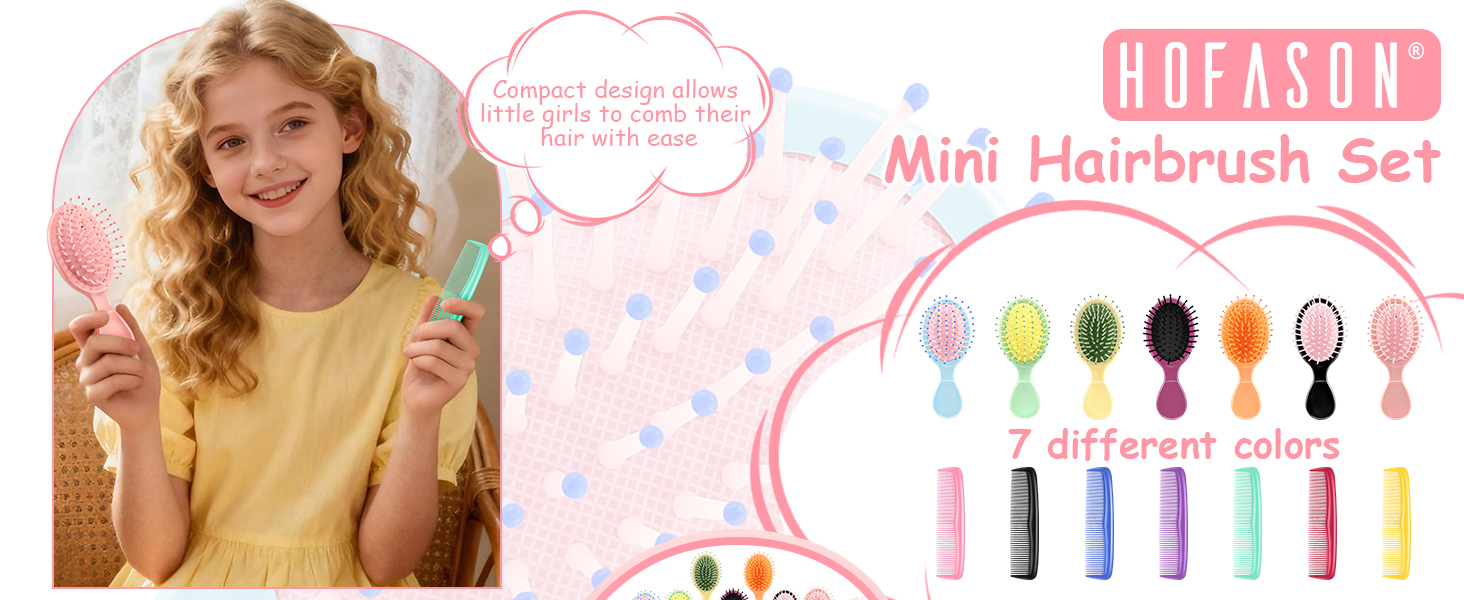mini hair brush