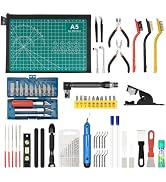DOLLAR BOSS 3D Printer Tools Kit, 91 Pcs 3D Printing Accessories Includes Deburring Tool, Nozzle ...