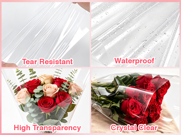 It is very suitable for gift basket packaging, flower packaging, bread pastry or snack packaging