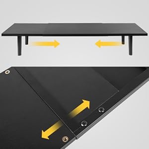 dual monitor stand for desk