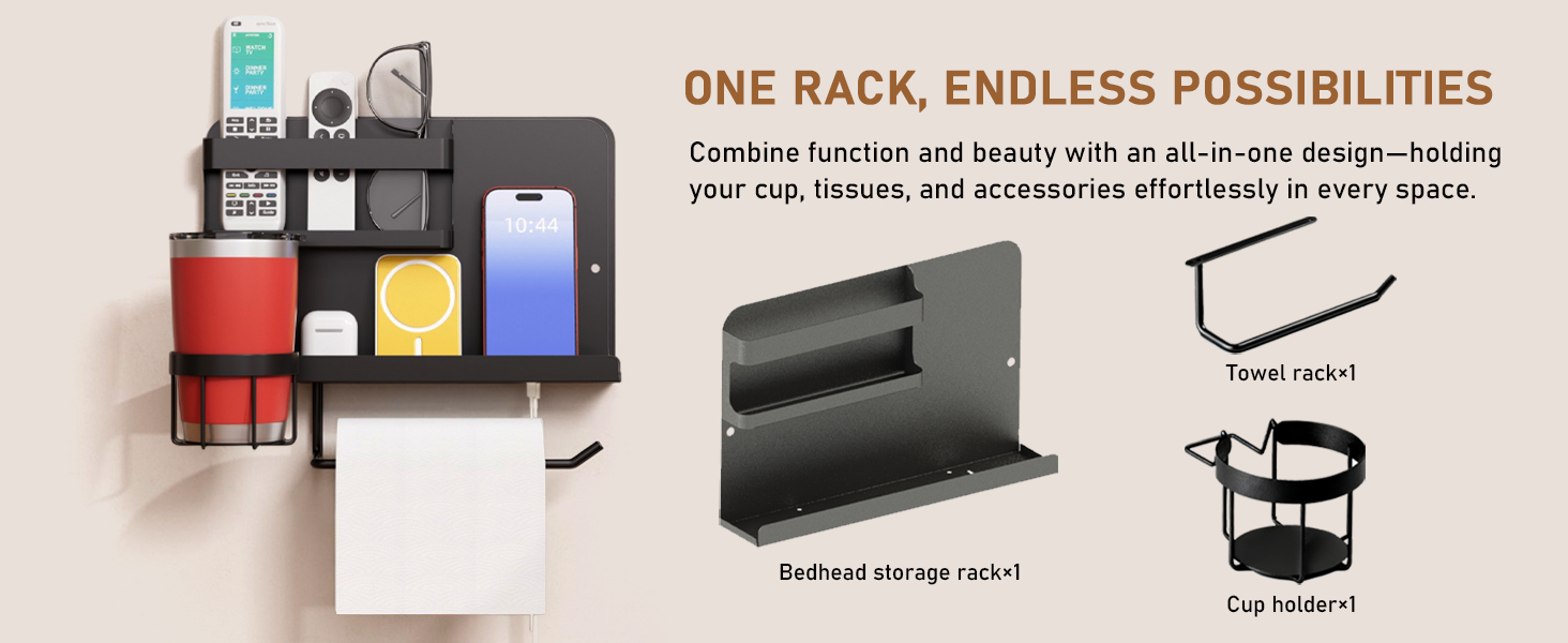 wall-mounted organizer