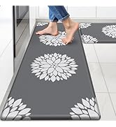 DailyCuddles Kitchen Mats for Floor [2PCS], Soft Anti Fatigue Kitchen Rugs for Home, Waterproof C...