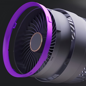 Removable and washable fan mask