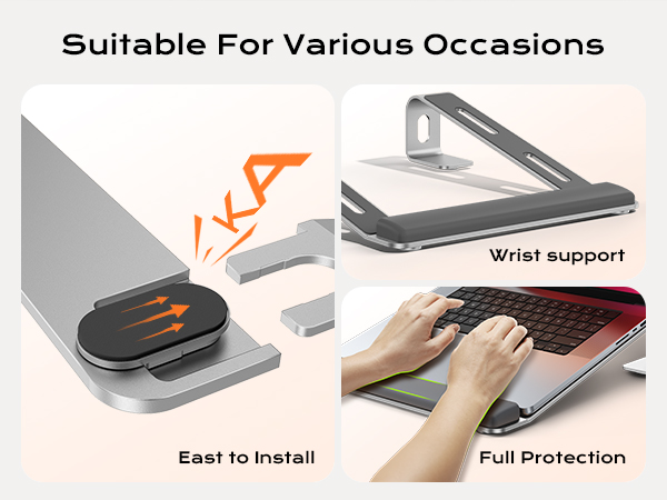Portable laptop stand tablet stand computer stand for laptop stand for laptop travel laptop stand