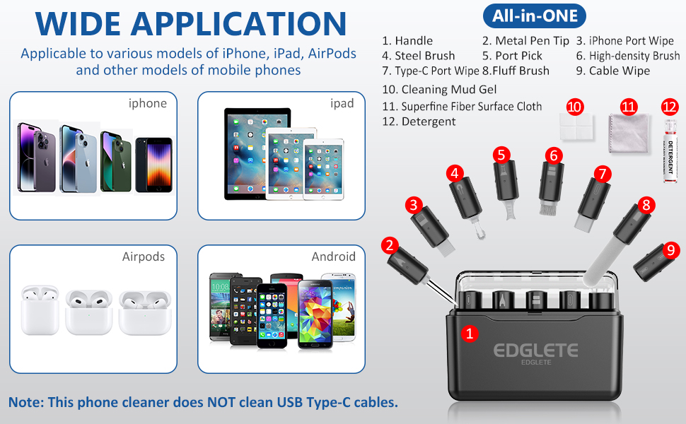 cell phone cleaning kit