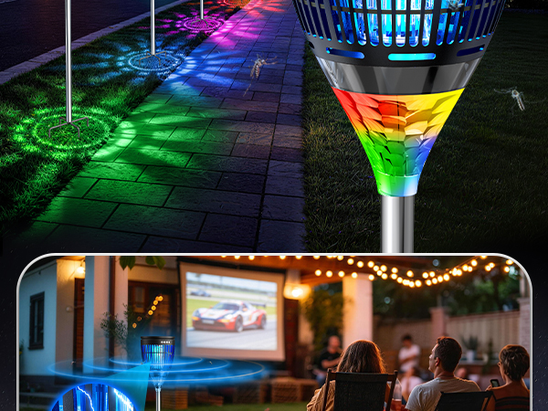 solar mosquito zapper