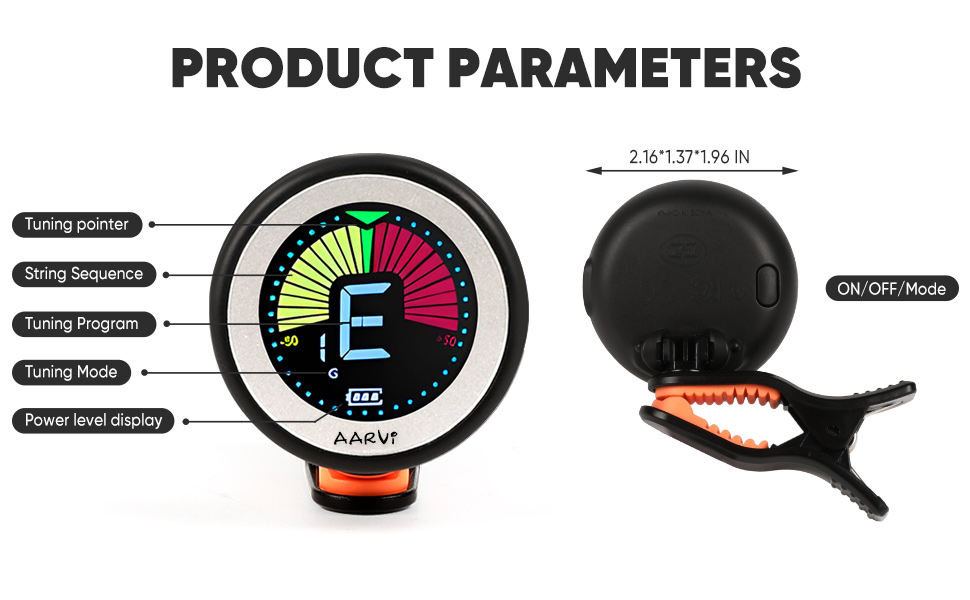 guitar tuner Color A-20 -6