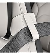 Berfi Life Seat Belt Adjuster &amp; Holder for Easy Reach, Seatbelt Grabber Guide Clip and Stopper, U...