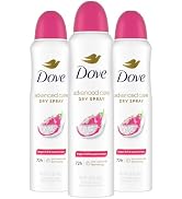 Dove Advanced Care Antiperspirant Deodorant Spray for Women 3 Pack Dragon Fruit &amp; Coconut Cream 7...