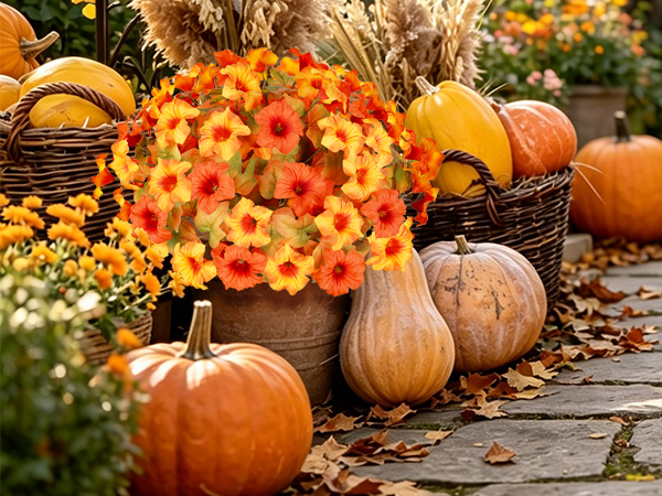 Artificial Fall Flowers