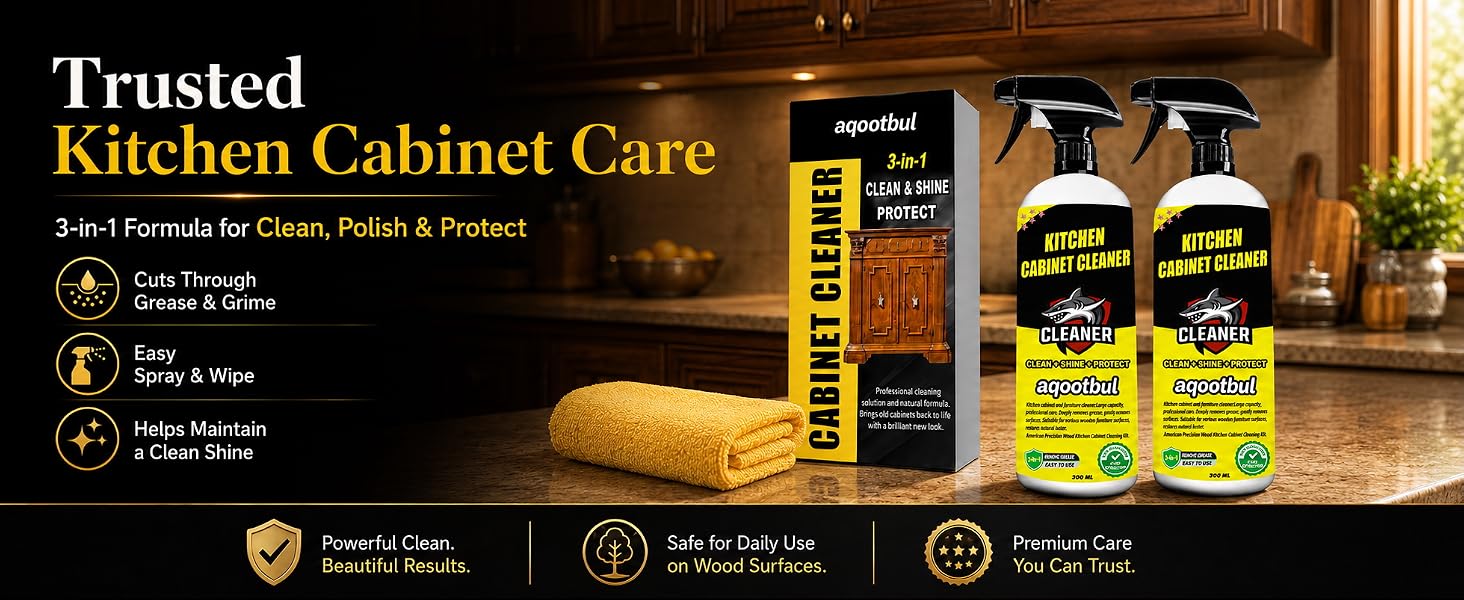 kitchen cabinet cleaner
