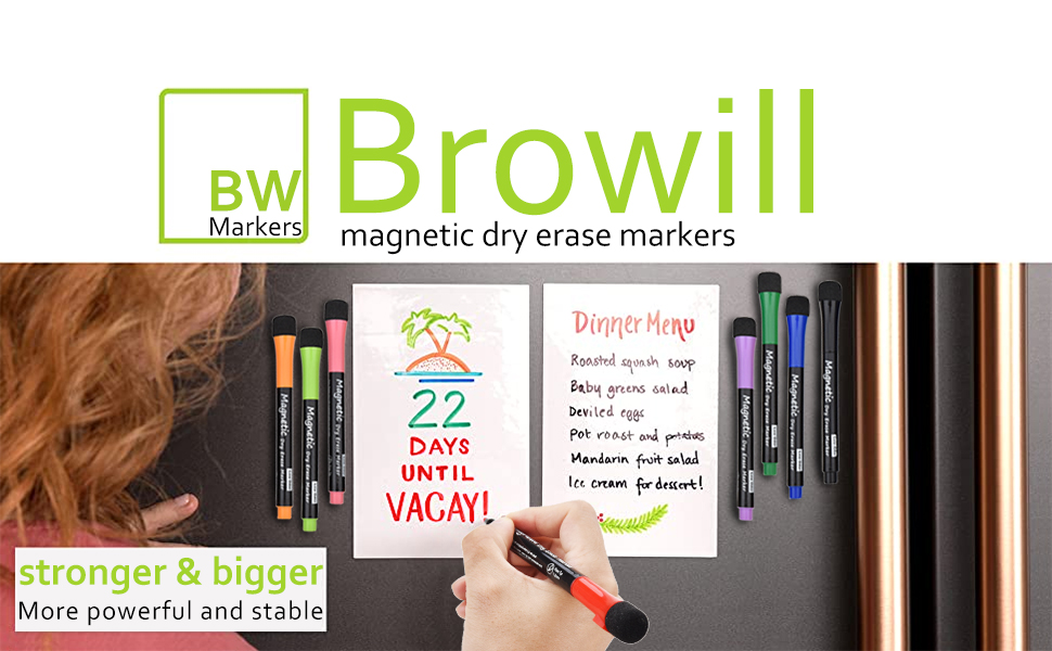 [UPGRADED]Magnetic Dry Erase Markers