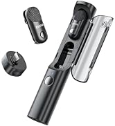 BOYA Magic Wireless Mini Microphones for iPhone 15-16/Android, 4 Form-in-1 Mic, 7g Lightweight, A...