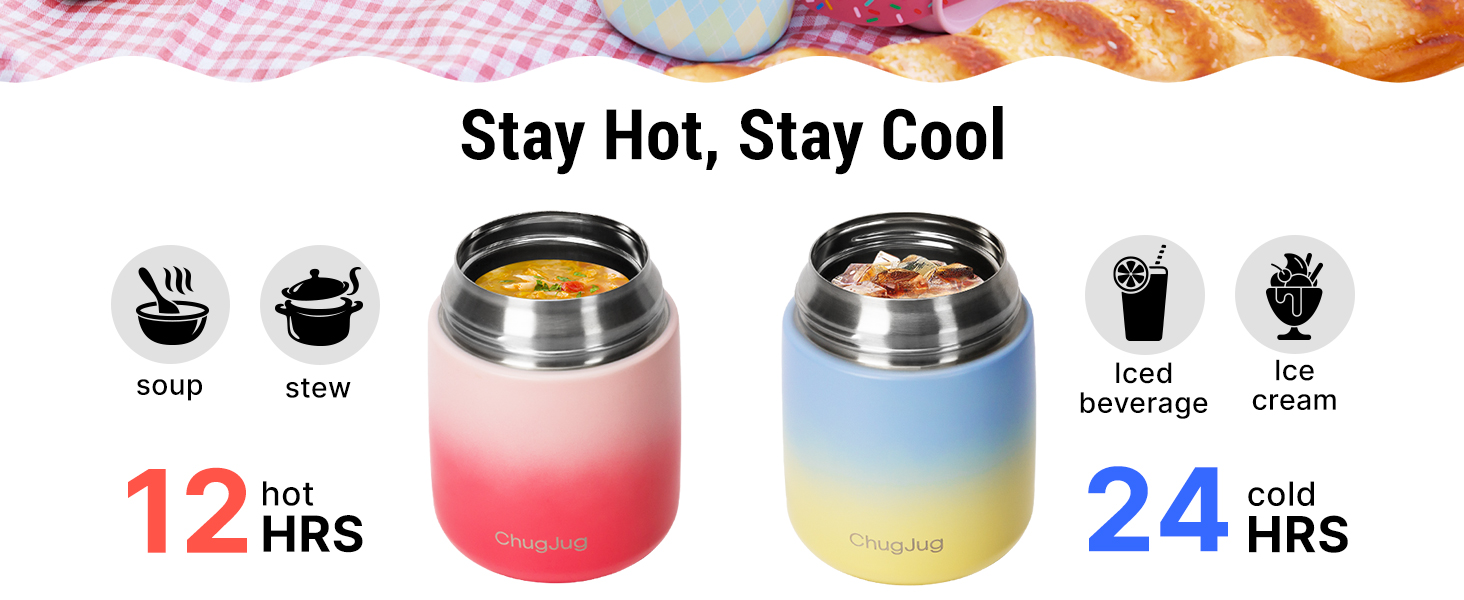 insulated food jar