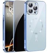 LWLFEKA for iPhone 15 Pro Max Case with Privacy Screen Protectors &amp; Full Camera Cover,Magnetic Ca...