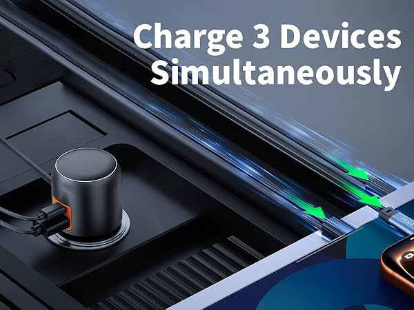 Charge 3 Devices Simultaneously