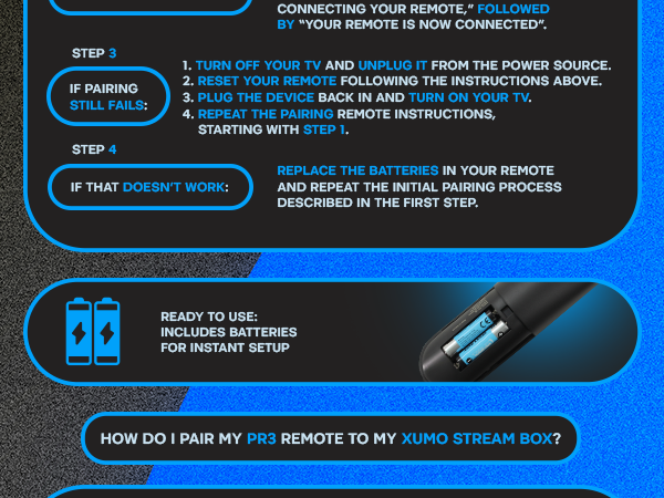 Spectrum Xumo Stream Box Xfinity Xumo Stream Box voice remote control streaming box